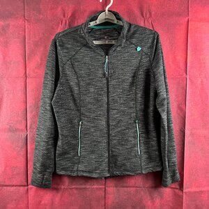 TANGERINE WOMEN'S FULL ZIP PERFORMANCE JACKET, TWO ZIPPERED POCKETS, SIZE XXL